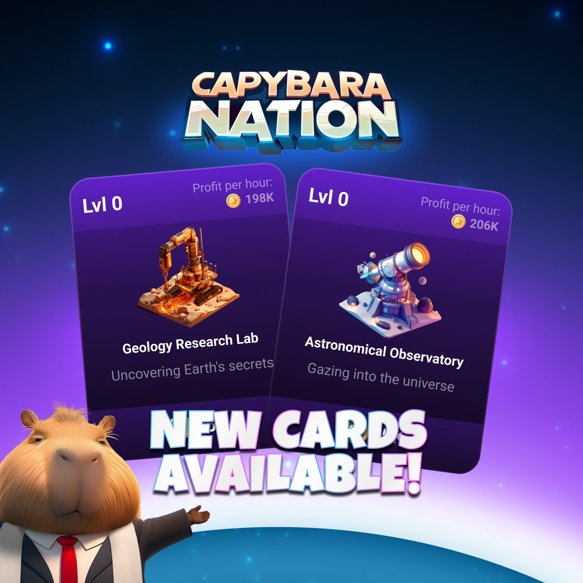 Capybara Nation Daily Combo